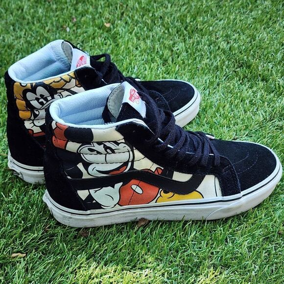 VANS DISNEY MICKEY - Womens Shoes - SIZE 8 - Picture 6 of 9
